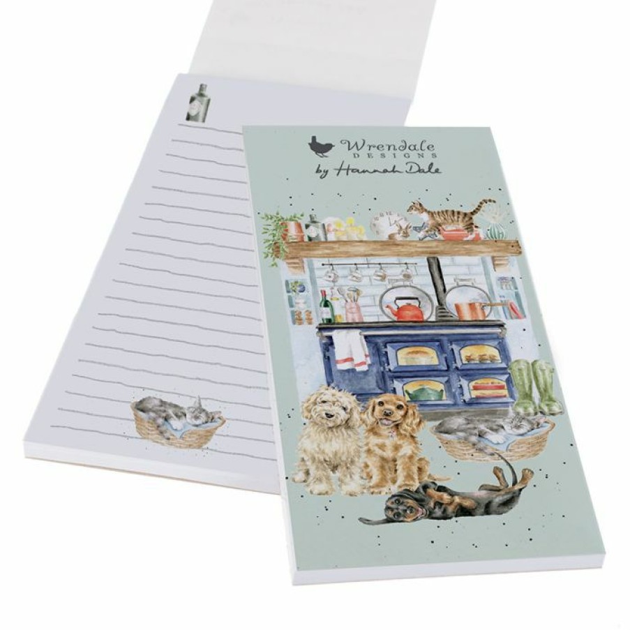 Stationery & Craft Wrendale Designs Magnetic Shopping Pads | Country Kitchen' Dog Shopping Pad